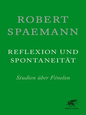 cover image of Reflexion und Spontaneität